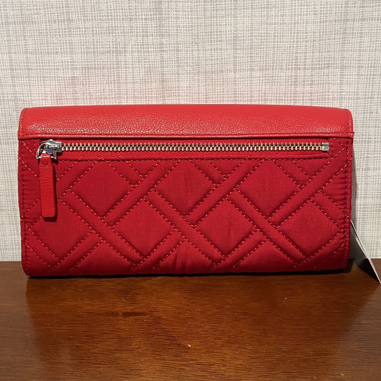 Vera Bradley RFID Audrey Wallet Cardinal Red New With Tags eBay