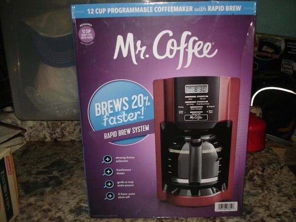 Mr. Coffee 2082689 12 Cup Automatic Drip Coffee Maker - Red With Original Box Photo Related