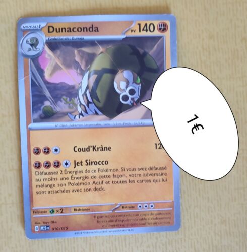 Carte Pokemon Dunaconda - Photo 1/2