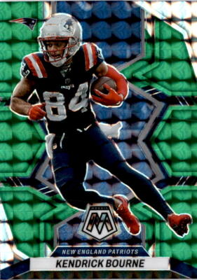 2022 Panini Mosaic #213 Kendrick Bourne Mosaic Green