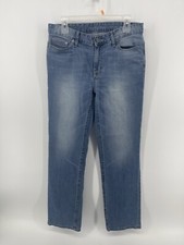 Calvin Klein Straight Leg Stretch Jeans Mens Size 30X30 Blue Denim Fast Shipping