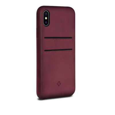 TWELVE SOUTH Relaxed leather case with card pockets for iPhone X