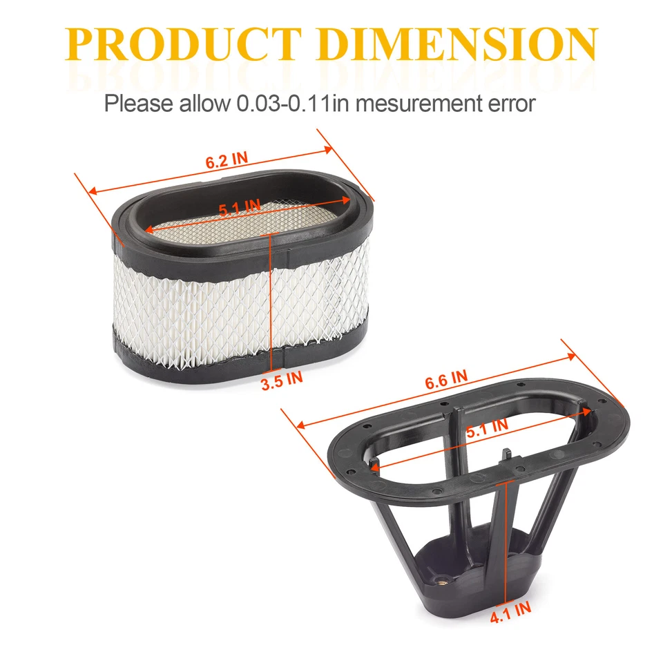 Filtro de aire con soporte para Polaris Scrambler 400 2X4 4X4 1995 1996 1997 1998-2002 Foto 2 de 4