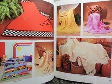 58 AFGHAN PATTERNS to Knit and Crochet The 7 Days Afghan Book Easy Fast Fun 1985