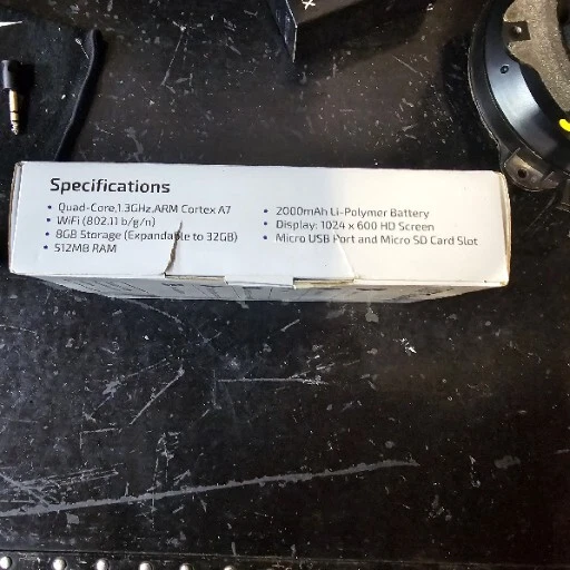 MiTraveler 725 8 GB Ampliable Wi-Fi 7 pulgadas Negro Pantalla Táctil Cuatro Núcleos 1.3Ghz Droid Foto 4 de 4