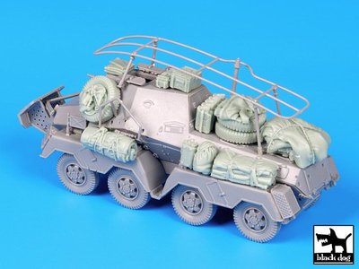 Black Dog 1/72 Funkspahwagen Sd.Kfz.263 Stowage Accessories (Dragon 7444) T72058