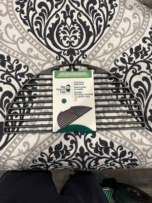 Big Green Egg Cast Iron Half Grid, Large