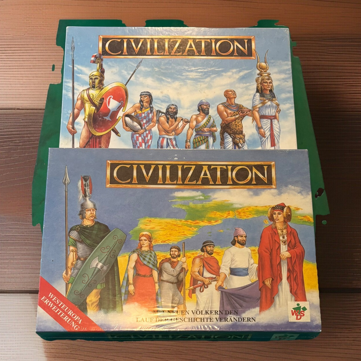 Civilization + West Europe Expansion In German!!! Excellent Condition Super Rare!