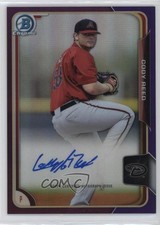 2015 Bowman Chrome Prospects Purple Refractor 1/250 Cody Reed #BCAP-CR Auto 4n0