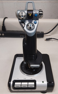 Saitek X52 Pro Flight Control System USB Controller Joystick Stick ONLY No Cable