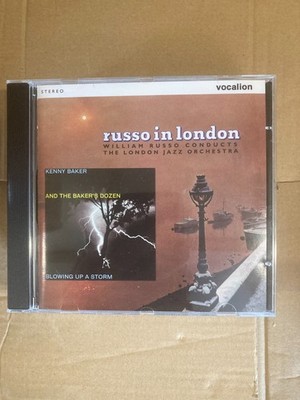 WILLIAM RUSSO RUSSO IN LONDON /KENNY BAKER BLOWING UP A STORM, CD, EX