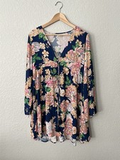 Maaji Women's Peony Helena Tunic Swimwear Cover Up Dress Size M