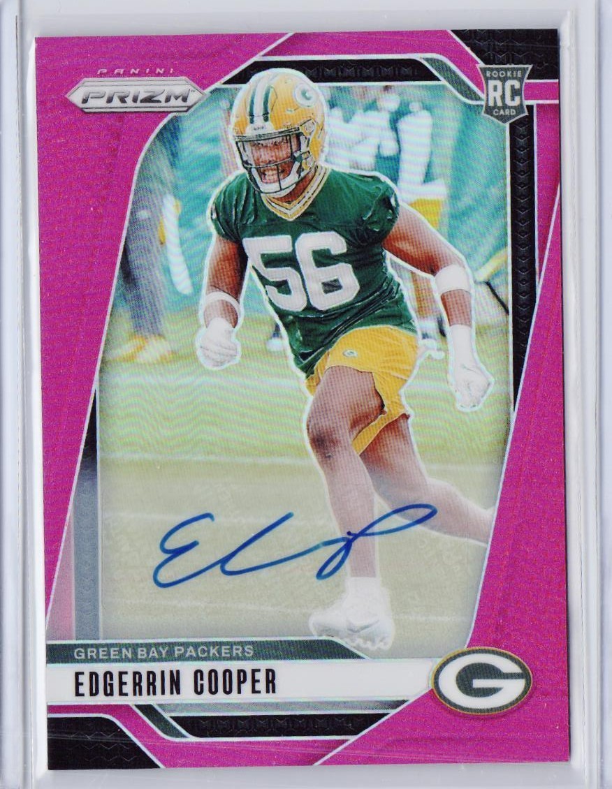 2024 Prizm Edgerrin Cooper Rookie Auto Pink Prizm