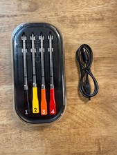 Chefman Chef IQ Sense Smart Thermometer, 4 Temperature Probes - Gray