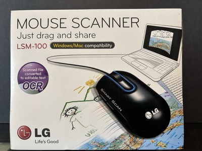 LG Mouse Scanner - SMART SCAN - LSM-100 - Windows/Mac - NIB