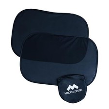 - Car Window Shades for Baby 2 Pack - 21"x14" Sun Shade Blocker - Glare