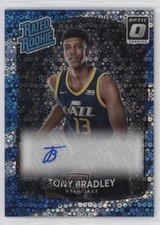 2017-18 Panini Donruss Optic Fast Break Prizm Signatures Tony Bradley Auto 0i5i