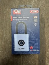 ABUS 57/50 Touch Padlock with Fingerprint Reading