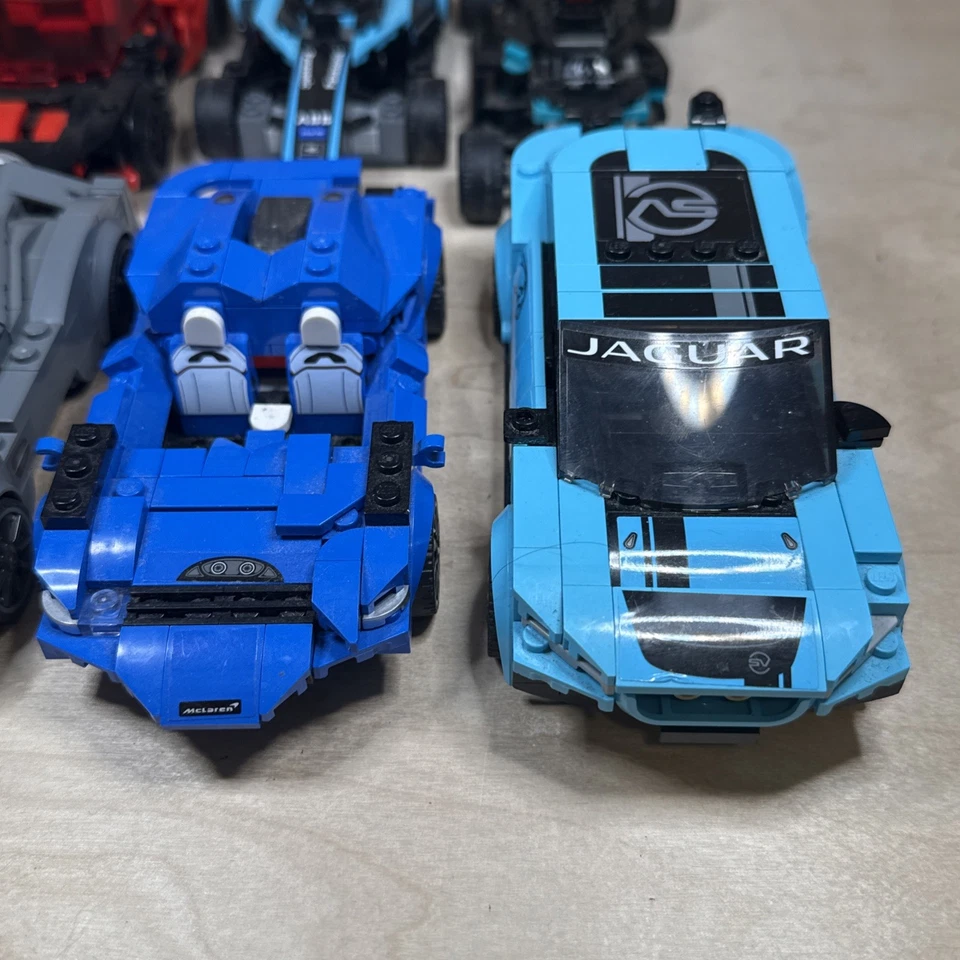 Lote de 6 LEGO Speed Champions INCOMPLETOS Foto 2 de 4