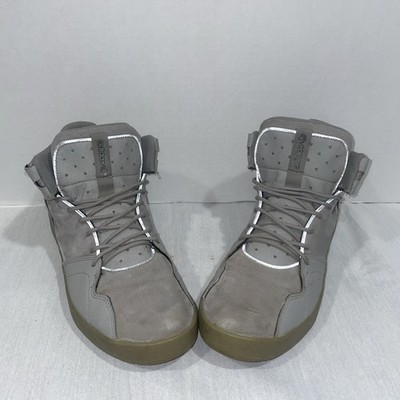 Adidas Originals Crestwood Mid Men's Lace Up Basketball Shoes Grey Size 9. 1/2
