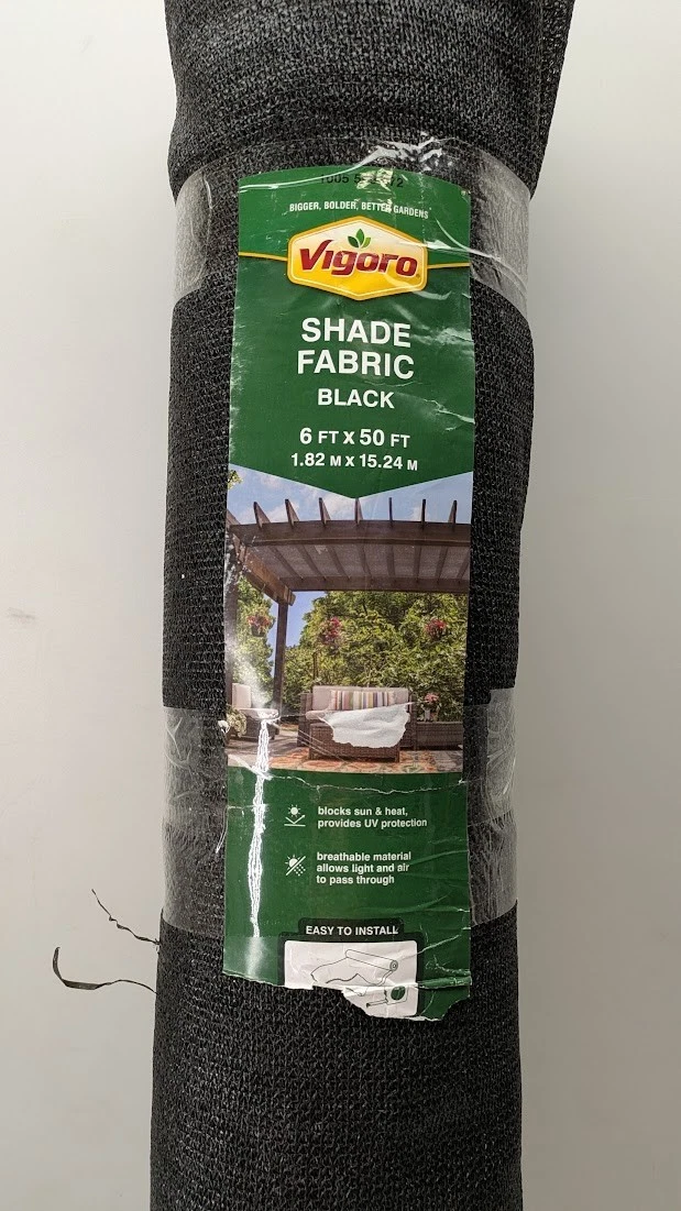 Telo Ombreggiante In Alluminio 75% - 1x4m - Anti UV Riflettente Per Giardino, Auto, Serra - HDPE Leggero - 3