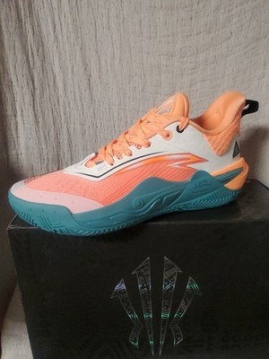 ANTA BASKETBALL  KAI 1 SPEED MEN 10.0/ ORANGE  WHITE/  L . ORANGE  8125B1128S 4