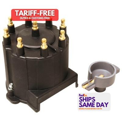 Msd Ignition 5502, Kit Cap/Rotor Kit - Street Fire - Fits Gm 88-95 Efi V8 Black 