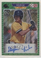 2021 Leaf Pro Set Metal 1989 Green Wave 7/7 Daylen Lile #PA-DL1 Auto 2d9