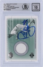 Robin Yount Brewers Signed 2002 Upper Deck Sweet Spot Classic #J-RY BAS 10 Card