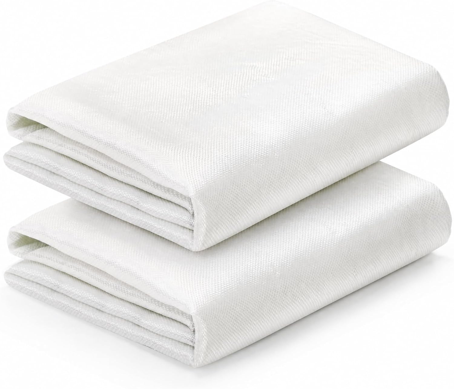 ZENFUN 2 Packs 6 Oz 12 Feet X 50 Inches(Each) Fiberglass Cloth, E-Glass Plain We