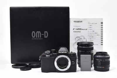 OLYMPUS OM-D E-M10 Mark II (Near Mint) Working Item With box 1618 shutter count