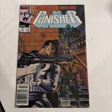 The Punisher #2 Newsstand Variant Zeck Art (Marvel Comics February 1986)