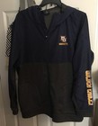 Marquette University Cutter & Buck Fleece Raglan Full-Zip Jacket-2X-Blue & Grey