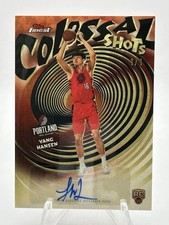 Marketplace image: 2025-26 Topps Finest Yang Hansen RC #CS-YH Colossal Shots Superfractor Auto 1/1