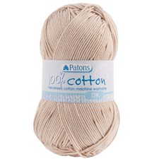 Patons Cotton Knitting Wool Yarn DK Double Mercerised Crochet 8 Ply 100gm 229yds