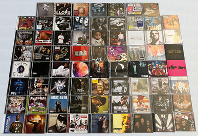 #ad Hip Hop Rap Ramp;B 70 CD Lot Bundle Snoop Dogg Lil Wayne Drake J Cole Kendrick DMX $299.99