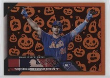 2023 Update Season Highlights Jack-O'-Lantern Foil Pete Alonso Checklist 0nr3