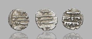 HABBARIDS, Ali, c. AD 975, Silver damma, D 14, Lot of 3, ex. Robert Tye