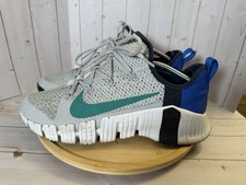 Nike Free Metcon 3 Grey Fog Neptune Green Men's Size 11 CJ0861-043 Cross Train