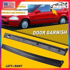 Driverpassenger Side Door Garnish Trim Pillar Sash For 1992-1995 Honda Civic Driverpassenger Side Door Garnish Trim Pillar Sash For 1992-1995 Honda Civic