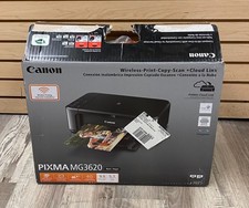Canon PIXMA MG3620 Wireless Inkjet Photo All-in-One Printer, Black