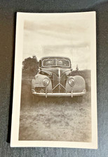 C.1938-39 Ford Sedan Wteardrop Headlights Orig 1941 Bw Glossy Snapshot Photo