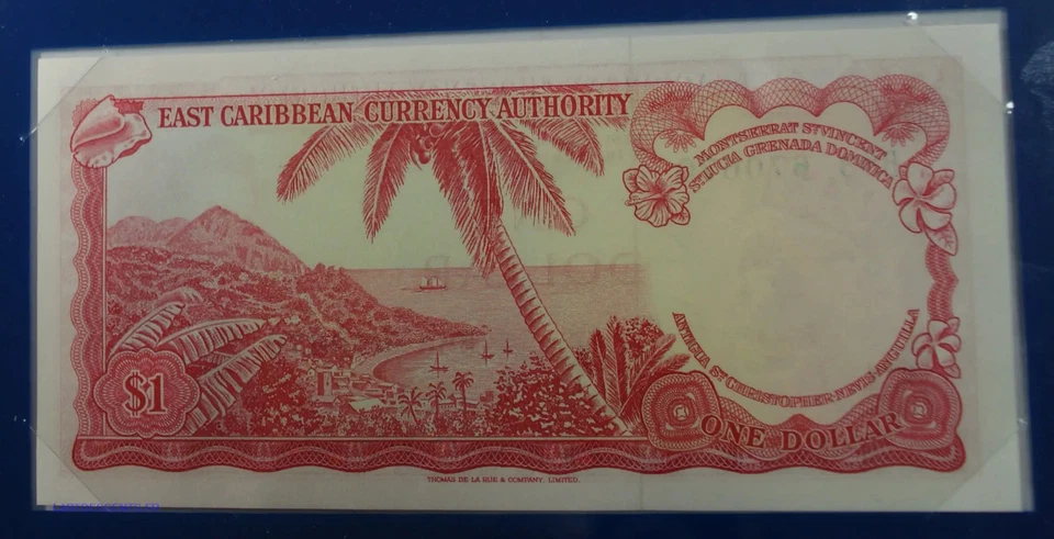 (FR1) East caribbean, CARAÏBES 1 DOLLAR 1965 P.13f NEUF UNC, B83 670670 AMC0270 - Photo 2/2