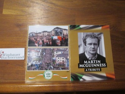 Original Gedächtnisblatt Beerdigung Martin McGuinness A Tribute IRA Sinn Fein Mc