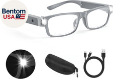 200 Magnifying Glasses with Light,Usb Rechargeable LED Lighted Magnifying Eyewe