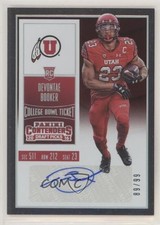 2016 Contenders Draft Picks College Bowl Ticket 89/99 Devontae Booker Auto pm6