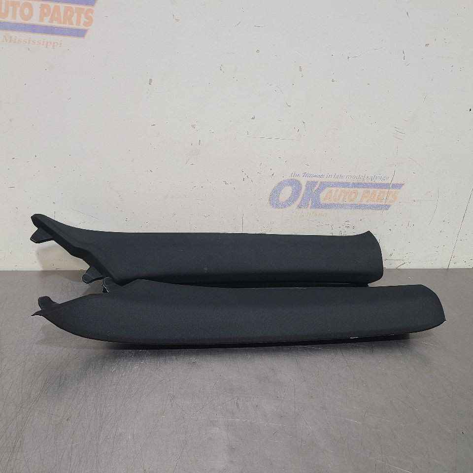 21 2021 TOYOTA HIGHLANDER INTERIOR A PILLAR TRIM SET BLACK