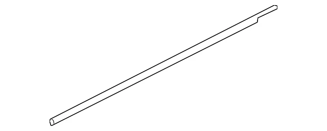 Nissan Sentra 2013-2019 genuino - Moldura de cinturón 80821-3SG0A Foto 3 de 4