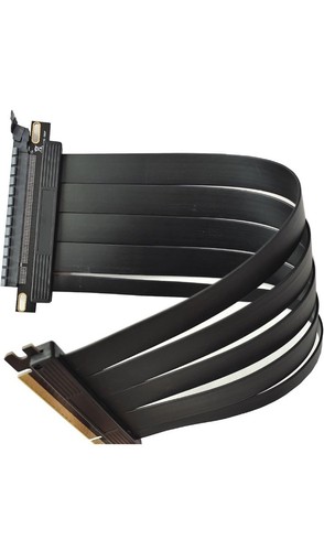 GPU Vertical Full Speed PCIE 4.0 X16 Riser Cable Graphics Card Extension Cable