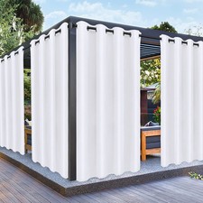 Outdoor Curtains for Patio Waterproof Weatherproof, UV Resistant outside Curtain